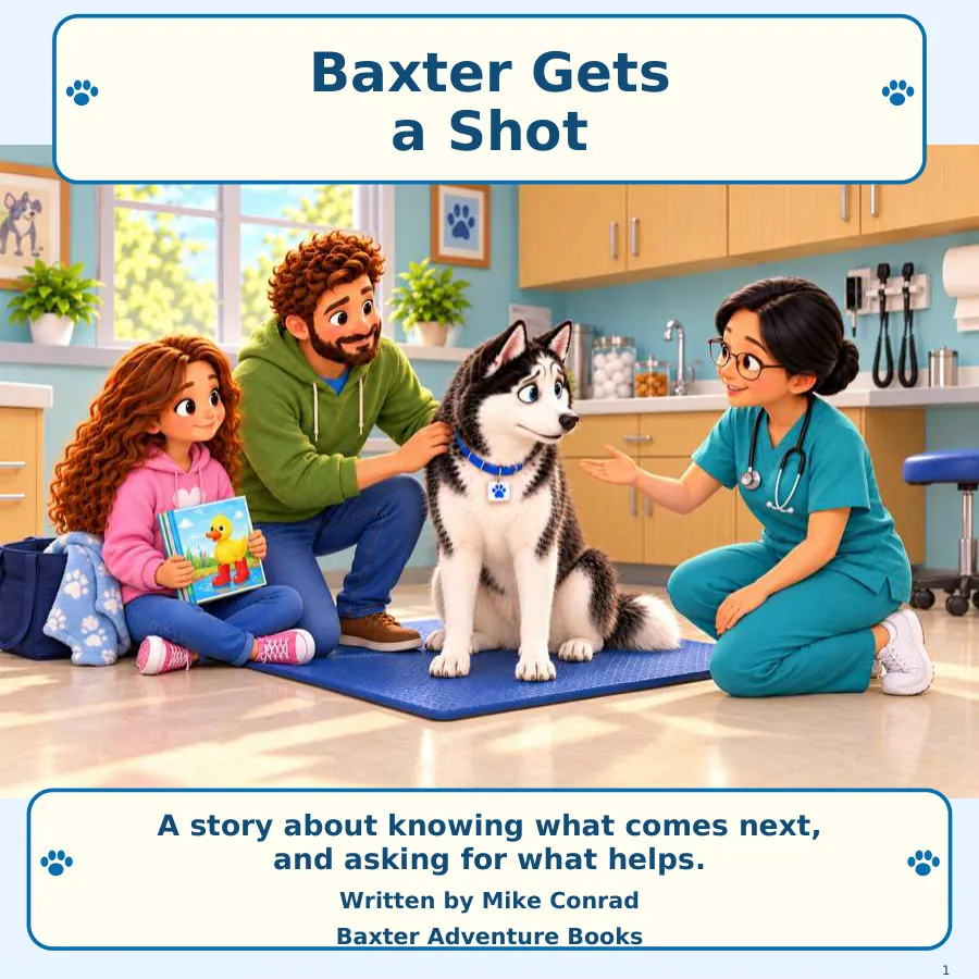 Cover of Baxter Gets a Shot