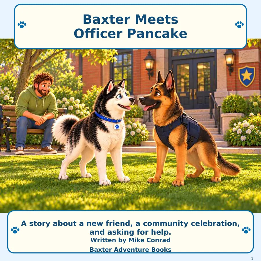 Cover of Baxter Meets Officer Pancake